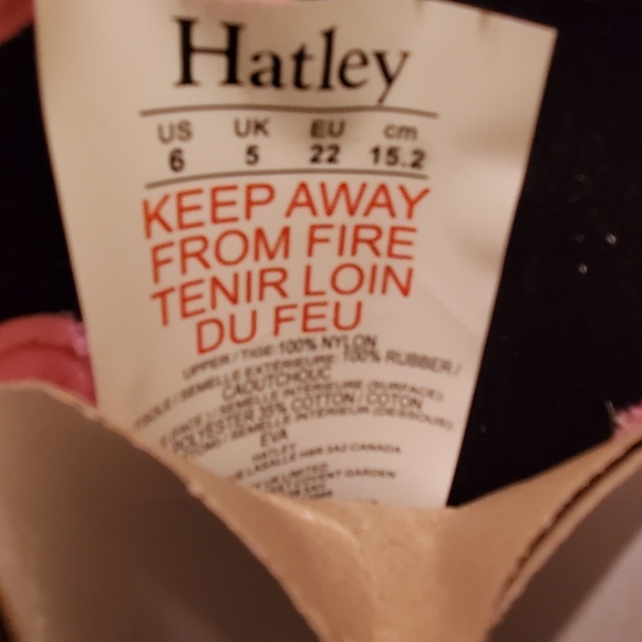 Hatley Twinkle Stars All Weather Boot Size 6 Toddler Kid Blue New - Picture 5 of 5